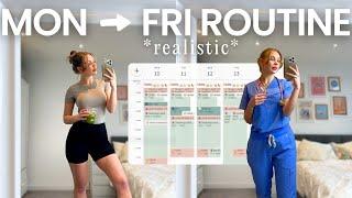 doctor’s *realistic* weekday routine | a week on psychiatry