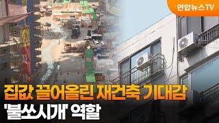 집값 끌어올린 재건축 기대감…'불쏘시개' 역할 / 연합뉴스TV (YonhapnewsTV)