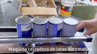 Máquina selladora de latas automática,máquina selladora de latas de metal de alta calidad