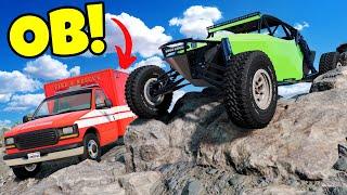 We Used BAD CARS for Rock Crawling and Races in BeamNG Drive Mods!