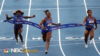 Teahna Daniels triumphs in 100m at 2019 USATF Outdoor Championships | NBC Sports