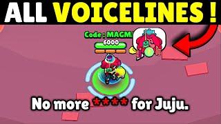 All Voice-lines of JUJU  #sneakpeek