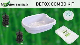 My Detox Foot Bath | Detox Combo Kit | Everything to Get Started - Commercial Bargains Inc.