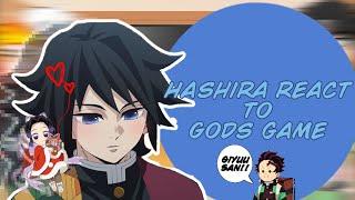 Hashira's react to Gods Game! ll Mizumi ll Kimetsu no yaiba ll Credit's are in the video