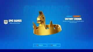 Grinding crown wins in Fortnite (58 so far) | Chapter 2 Remix