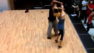 Orville Small partnerwork on 1 (music) - Varna Salsa Festival 2012