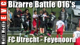 Vice kampioen FC Utrecht O16 - Kampioen Feyenoord | Bizarre Battle | 5 oktober 2024