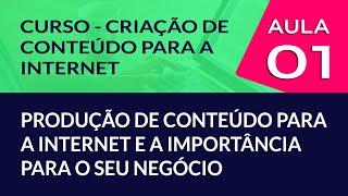 Produção de Conteúdo para a Internet e a importância para o seu negócio - #Aula 01