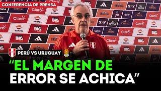 "Haremos todo para DERROTAR a URUGUAY": CONFERENCIA de PRENSA de JORGE FOSSATI | Depor