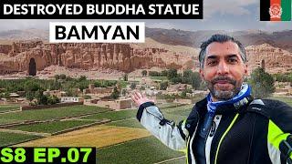 Incredible place destroyed by Talibans  S8 EP.07 | Bamiyan | Pakistan to Japan Motorcycle Tour