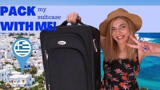 Greek travel vocabulary | Pack My Bag With Me! | Do you speak Greek?