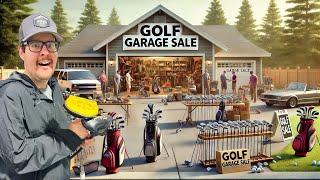 WHEN WEALTHY GOLFERS HAVE GARAGE SALES...