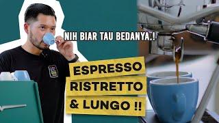 Nih Biar Tau Bedanya Espresso, Ristretto, & Lungo !!