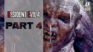 Resident Evil 4 Remake (PS5) Walkthrough Part 4 - [4K/60FPS HDR]【No Commentary】