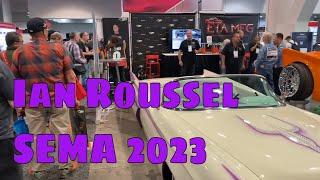 Ian Roussel SEMA Show 2023 Las Vegas  Ian Shows Off MyLiftStand2 And Shows The Newest Kustom Cars