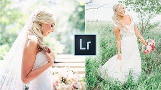 How to Edit Light & Airy Lightroom Editing Style | Beginner Wedding Photography Tips