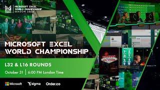 Microsoft Excel World Championship 2024 - L32 & L16 Rounds