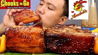 CHOOKS TO GO VS. ANDOKS LECHON LIEMPO MUKBANG | Lechon Mukbang | Pinoy Mukbang | Mukbang Philippines