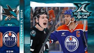 San Jose Sharks @ Edmonton Oilers - 12/21/2024 - Teal Town USA After Dark (Postgame)