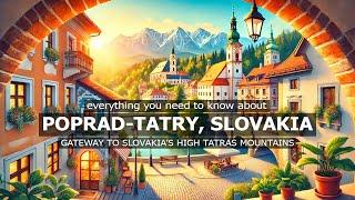 Explore Poprad-Tatry [Eng Sub] | Slovakia 