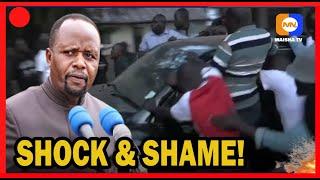 Why Ruto Supporters ATTACKED Transnzoia Governor George Natembeya at MP's Funeral| KENYAN POLITICS