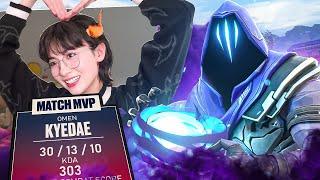 How I Got MATCH MVP With OMEN! | Kyedae