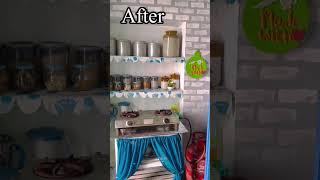 My Most Beautiful Makeover so far.. how do u like this transformation of this old kitchen