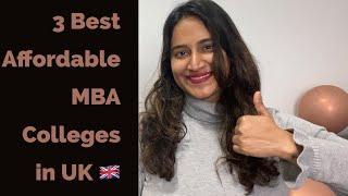 Best Affordable MBA colleges in the UK 
