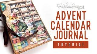 Advent Calendar Tutorial (in journal form) | Santa's Little Helpers Printables | Free Measurements