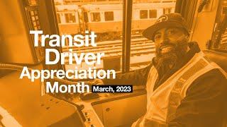 Transit Driver Appreciation Month 2023 - Reinaldo Peña