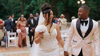 The Monroe Wedding Film I Myia & Denzel I Newton white mansion