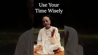 Use Your Time Wisely | Prabhupada Shorts Lectures Bhagavatam Gita #prabhupadavani