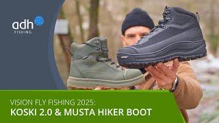 Vision Wading Boots for 2025: Musta Michelin HIKER and Koski 2.0 - We introduce both Shoes to you!