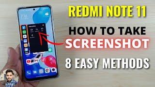 Redmi Note 11 : How To Take Screenshot