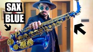 BLUE (Da Ba Dee) on SAX BLUE  (EIFFEL 65)