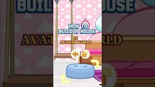 Build a house Avatar World,the app is called Avatar Maker#recs #avatarworld #tocaboca