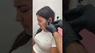 Flat and Lobe piercings  #earstyling #earpiercing #earpiercings #earpiercingideas #piercings
