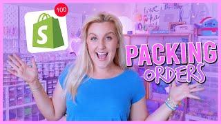 Pack orders with Me! A lot of new orders! Bracelet Small Business 