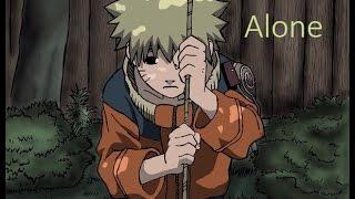 【NARUTO AMV】 Alan Walker - Alone (LYRICS)