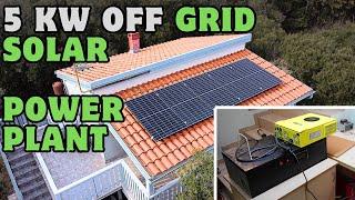 5 kw OFF GRID solar power plant, part 2