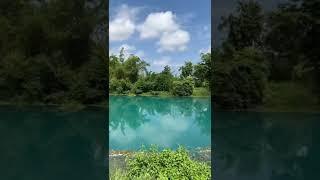 A lake in Pattaya (Thailand) with azure water