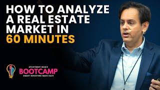 How to Analyze a Real Estate Market in 60 Minutes - Know More than a  Local Expert - Neal Bawa