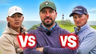 Peter Finch vs Luke Kwon vs Sean Walsh (at Old Head Golf Links!)