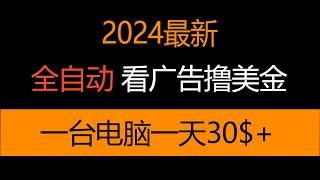 2024网上赚钱！日入200美金+！doodstream批量全自动挂机，新手按照项目操作，快速赚钱项目！|批量矩阵|TIKTOK