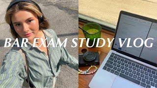 days in my life studying for the bar exam | the application process and my study strategy