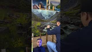 Реальная природа, написанная от руки
