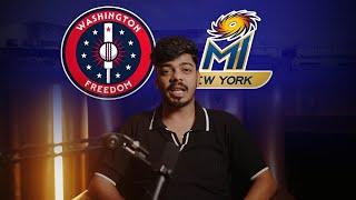 MI New York Vs Washington Freedom | MLC T20 | AKASH KI OPINION | Team of Today's Match