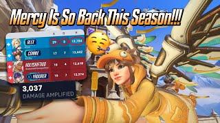 Mercy Is So Back This Season!!!  - Mercy Gameplay & Commentary - Overwatch 2 (Season 15)