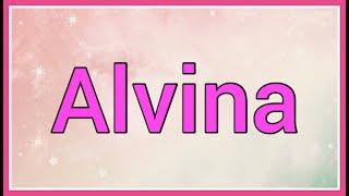 Alvina | Name Origin Meaning Variations