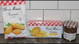 Bonne Maman: Fianciers Almond Cakes, Lemon Tartelettes & Chestnut Spread Review